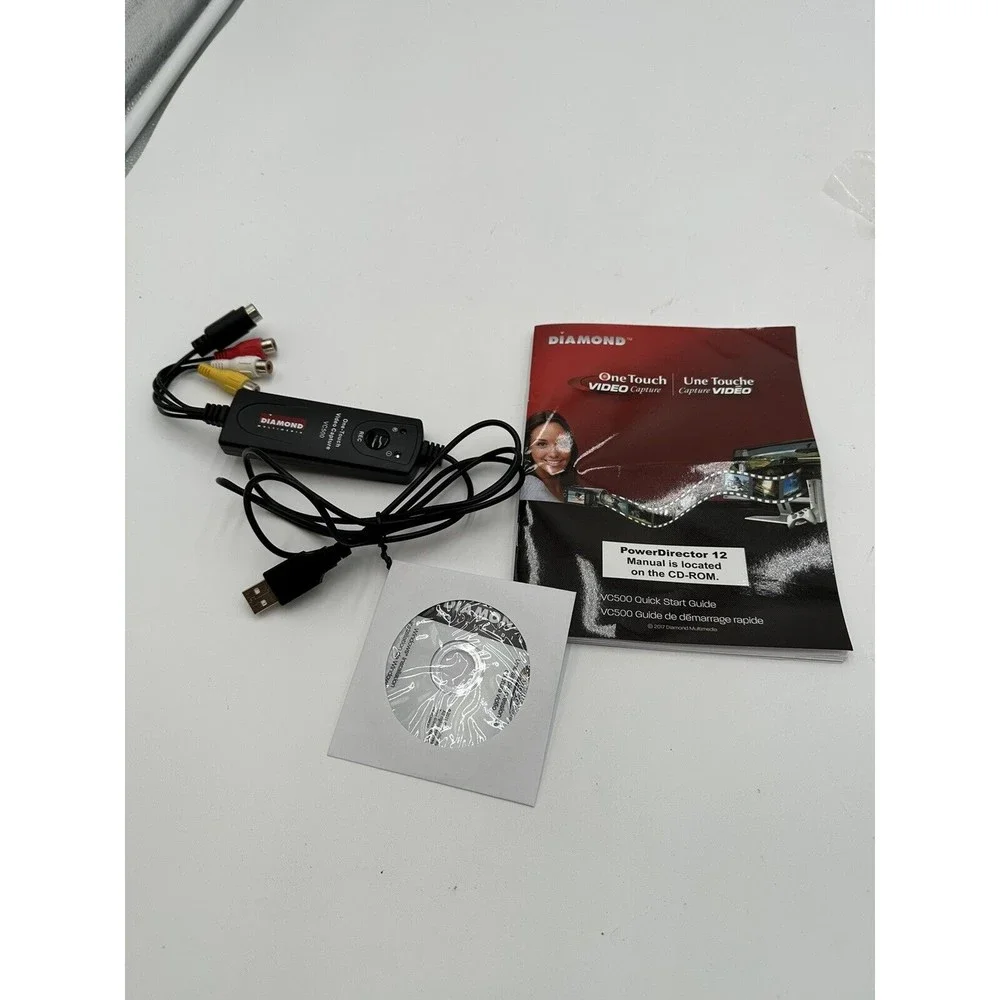 Diamond Multimedia VC500 One Touch Video Capture USB for PC